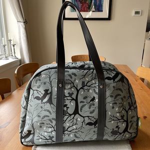 Danica Studio Duffel Tote Carryon Luggage Bag Nature Fox Squirrel Bunny Owl